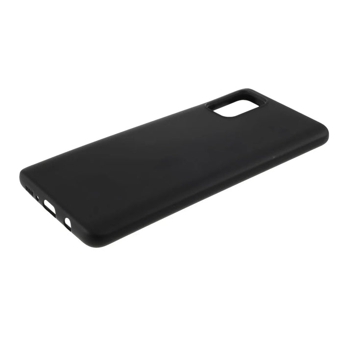 X-LEVEL Dynamic Series Liquid Silicone Soft Cover Phone Shell for Samsung Galaxy A71 SM-A715 - Black - 5