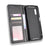 Vintage Style Leather Wallet Stand Case for Samsung Galaxy Xcover Pro - Black - 5