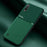 Minimalist Business Style Leather Coated TPU Phone Casing for Samsung Galaxy A01 - Green - 1