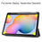 Tri-Fold Stand Cover for Samsung Galaxy Tab S6 Lite (2024) / (2022) / (2020) Leather Tablet Case with Pen Slot - Black - 4