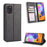 Retro Auto-absorbed Special Design Leather Cover for Samsung Galaxy A31 - Black - 1
