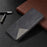 Geometric Pattern Auto-Absorbed Leather Cover with Card Slots for Samsung Galaxy A11 (EU Version) / M11 - Black - 5