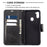 Wallet Leather Stand Case for Samsung Galaxy A11 (EU Version)/M11 - Black - 3