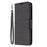 Wallet Leather Stand Case for Samsung Galaxy A11 (EU Version)/M11 - Black - 7