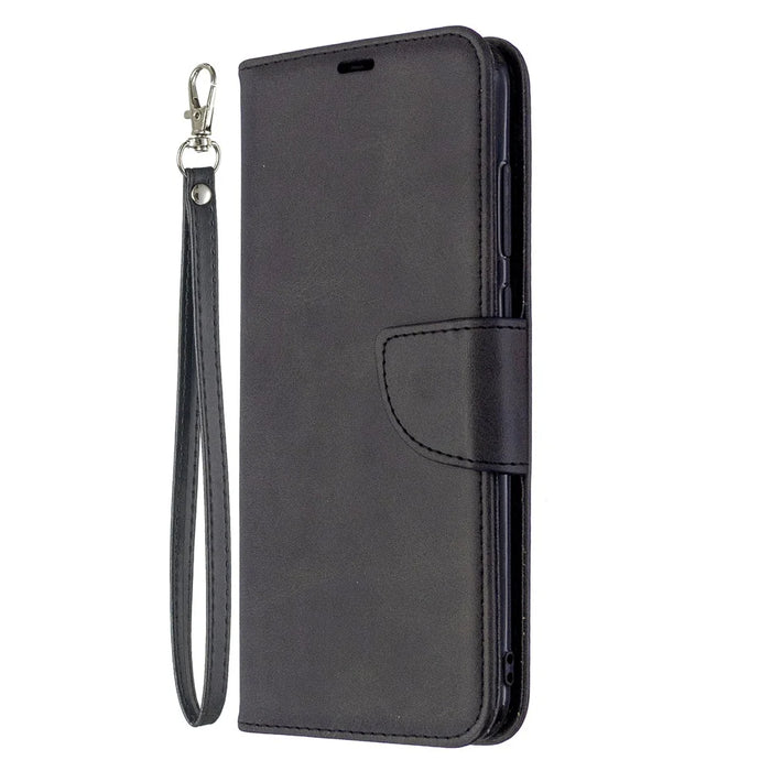 Wallet Leather Stand Case for Samsung Galaxy A11 (EU Version)/M11 - Black - 7