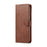 LC.IMEEKE Wallet Leather Stand Case for Samsung Galaxy A11 (EU Version)/M11 - Coffee - 2