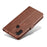 LC.IMEEKE Wallet Leather Stand Case for Samsung Galaxy A11 (EU Version)/M11 - Coffee - 7