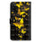 Light Spot Decor Patterns Wallet Case Leather Cover with Lanyard for Samsung Galaxy A41 (Global Version) - Gold Butterflies - 3