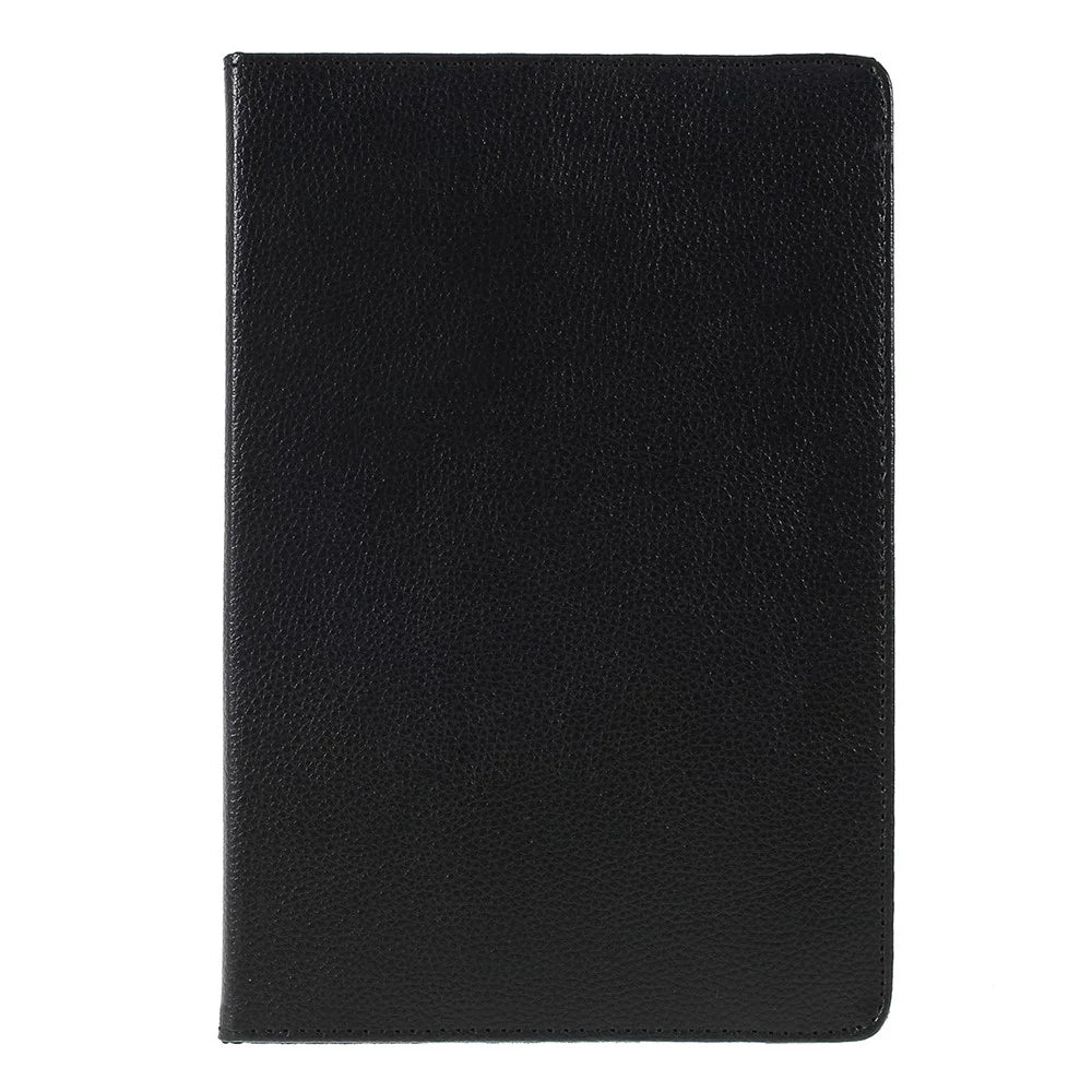 Litchi Texture 360° Swivel Stand Leather Case for Samsung Galaxy Tab S6 Lite (2020) P610 P615 / (2022) / (2024) - Black - 2