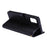 Imprint Butterflies Wallet Stand Flip Leather Phone Shell for Samsung Galaxy A41 (Global Version) - Black - 4