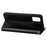 Glitter Powder Zippered Stand Leather Wallet Case with Strap for Samsung Galaxy A41 (Global Version) - Black - 6