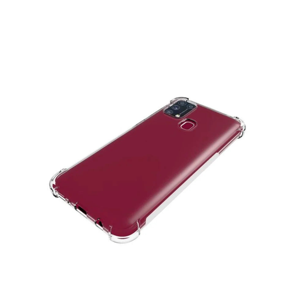 Transparent Shockproof Anti-slip TPU Phone Case for Samsung Galaxy M31 - 3