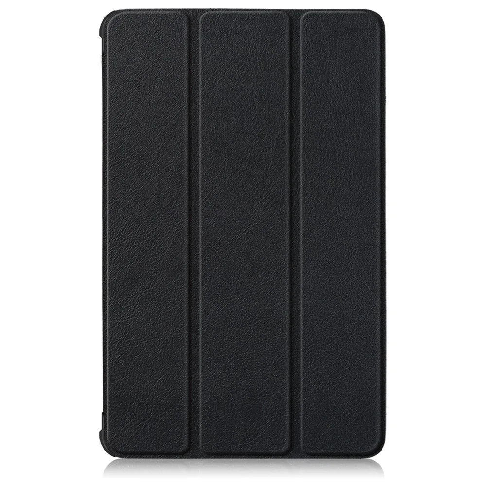 Tri-fold Stand Leather Smart Case for Samsung Galaxy Tab S6 Lite (2020) P610 P615 / (2022) / (2024) - Black - 2