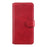 PU Leather Wallet Stand Magnetic Cover for Samsung Galaxy A41 (Global Version) - Red - 2