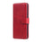 PU Leather Wallet Stand Magnetic Cover for Samsung Galaxy A41 (Global Version) - Red - 3