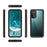 REDPEPPER Durable Mobile Phone Case IP68 Waterproof Phone Cover [Support Fingerprint Unlock ] [Clear Back] for Samsung Galaxy S20 4G/S20 5G - Black - 2