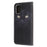 Newly Patterns Cross Texture Leather Wallet Shell with Strap for Samsung Galaxy A51 SM-A515 - Cat Eyes - 5