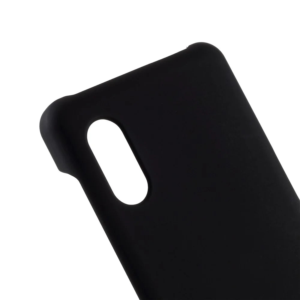 Rubberized Hard PC Cell Phone Case for Samsung Galaxy Xcover Pro - Black - 4