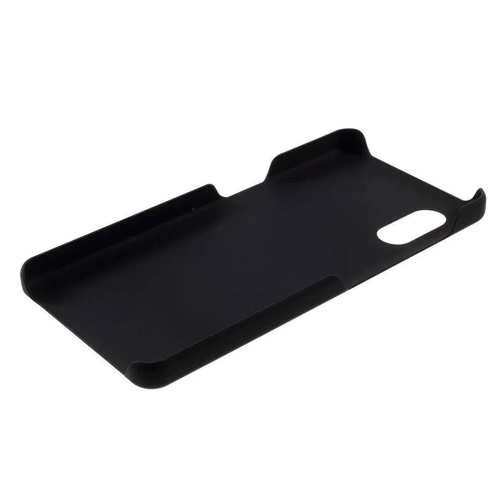 Rubberized Hard PC Cell Phone Case for Samsung Galaxy Xcover Pro - Black - 7