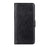 For Samsung Galaxy A21s Crazy Horse Texture PU Leather Flip Folio Stand Wallet Phone Case Cover - Black - 2