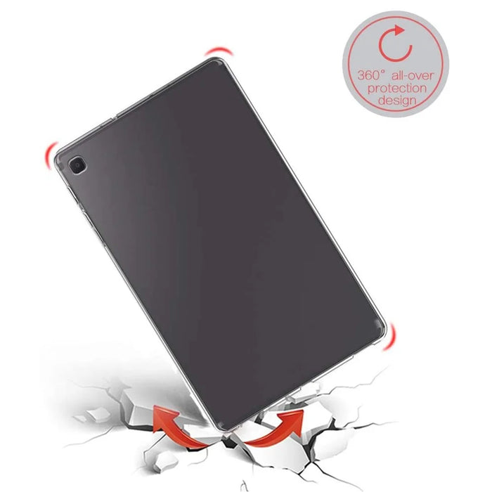For Samsung Galaxy Tab S6 Lite (2024) / (2022) / (2020) Protective Case HD Clear Shockproof TPU Tablet Cover - 2