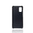 Double Card Slots PU Leather Coated Plastic Protector Case for Samsung Galaxy A41 (Global Version) - Black - 3