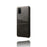 Double Card Slots PU Leather Coated Plastic Protector Case for Samsung Galaxy A41 (Global Version) - Black - 5