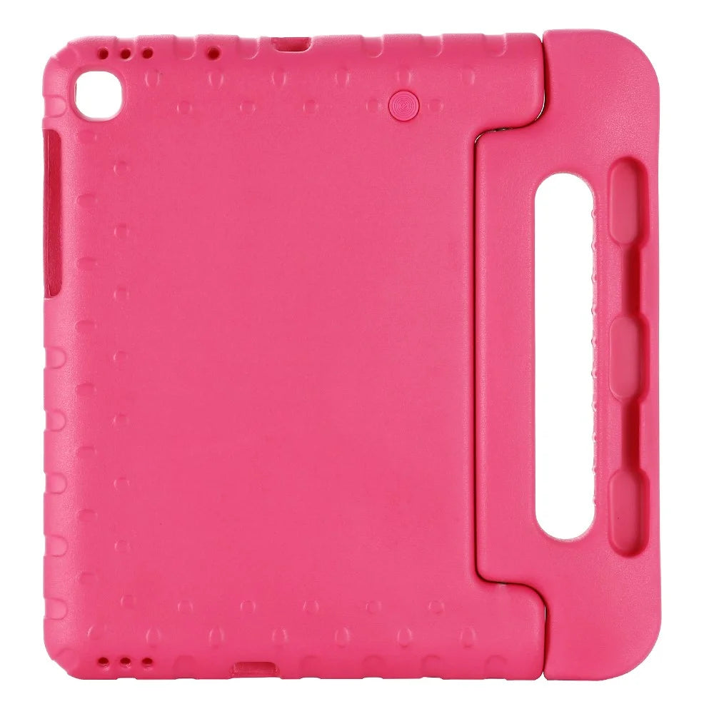 Shockproof EVA Tablet Cover Shell Foam Kids Case with Handle Stand for Samsung Galaxy Tab S6 Lite (2024) / (2022) / (2020) - Rose - 1