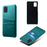 PU Leather Coated Hard PC Shell for Samsung Galaxy A31 - Green - 2