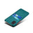 PU Leather Coated Hard PC Shell for Samsung Galaxy A31 - Green - 4