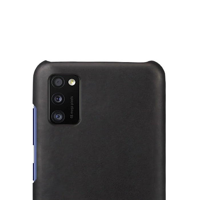Crazy Horse PU Leather Coated PC Protection Case for Samsung Galaxy A41 (Global Version) - Black - 3