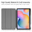 Pattern Printing Tri-Fold Stand Leather Smart Case with Pen Slot for Samsung Galaxy Tab S6 Lite (2020) / (2022) / (2024) - Cartoon Graffiti - 7