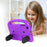 Sparrow Style Shockproof Kickstand EVA Tablet Case for Samsung Galaxy Tab A 8.4 (2020) - Purple - 2