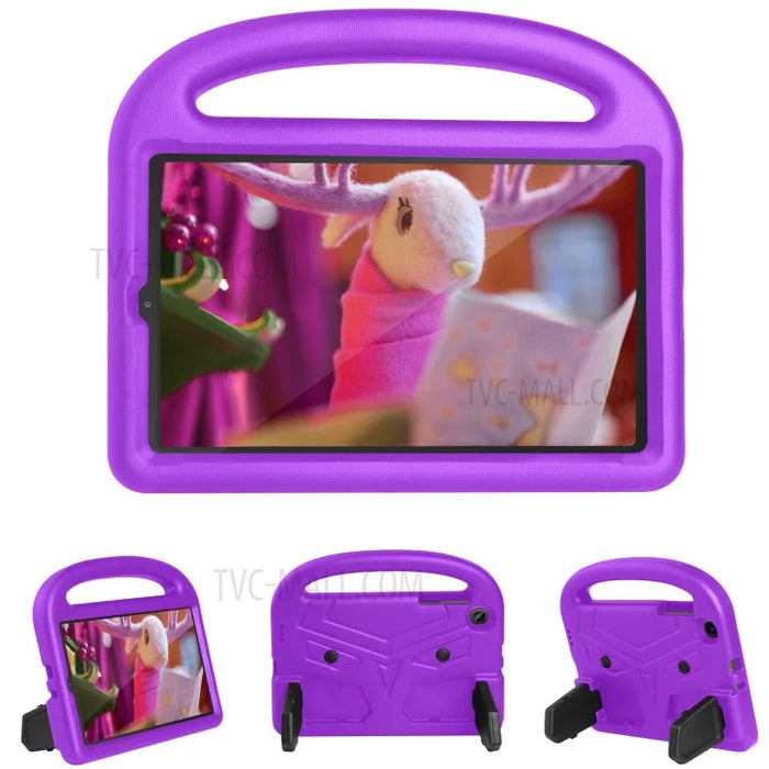 Sparrow Style Shockproof Kickstand EVA Tablet Case for Samsung Galaxy Tab A 8.4 (2020) - Purple - 3
