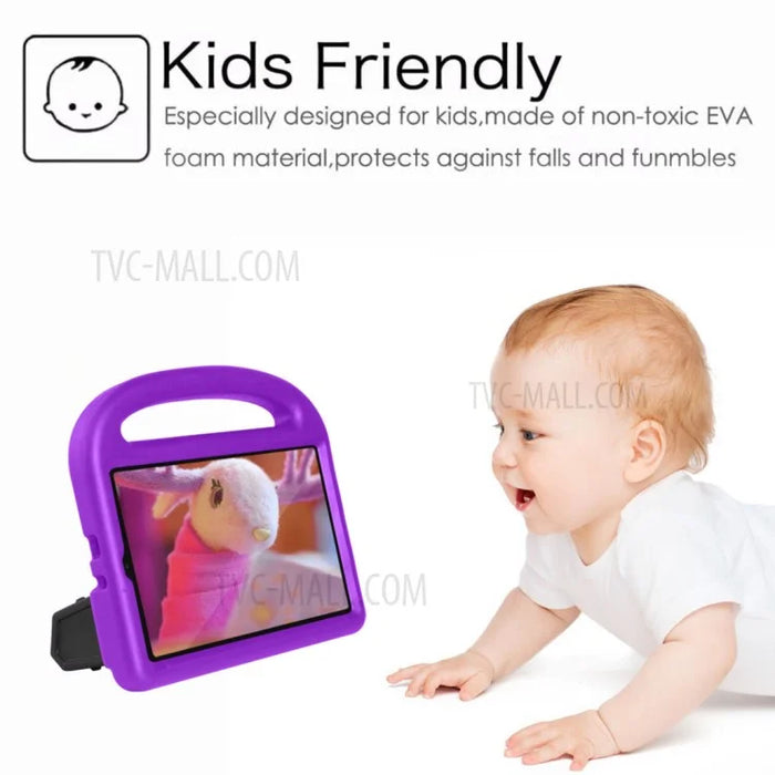 Sparrow Style Shockproof Kickstand EVA Tablet Case for Samsung Galaxy Tab A 8.4 (2020) - Purple - 7
