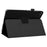Litchi Texture Leather Tablet Case for Samsung Galaxy Tab S6 Lite (2020) / (2022) / (2024) , Slim Folding Stand Protective Cover - Black - 6