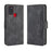 Multiple Card Slots Wallet Leather Protection Case for Samsung Galaxy A21s Foldable Stand Phone Case - Black - 2