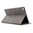 Geometric Pattern Smart Leather Cover with Card Slots for Samsung Galaxy Tab A 10.1 (2019) T510 - Grey - 5