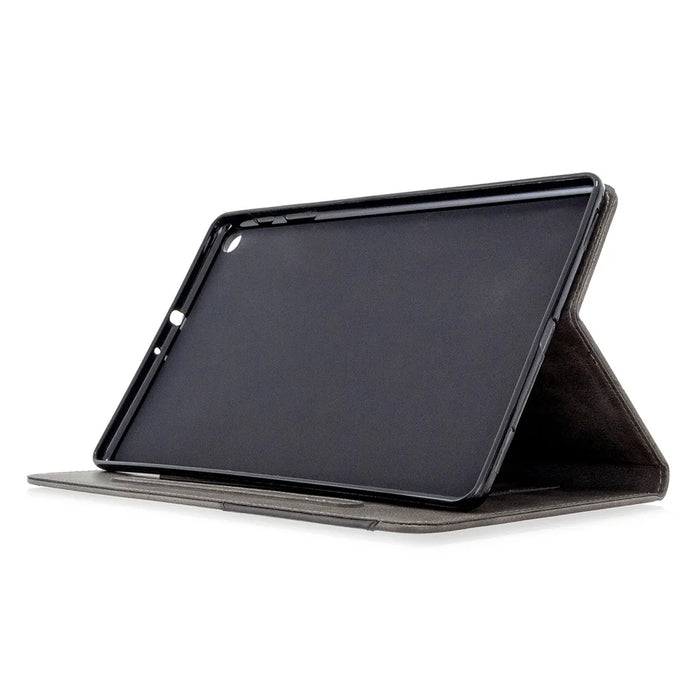 Geometric Pattern Smart Leather Cover with Card Slots for Samsung Galaxy Tab A 10.1 (2019) T510 - Grey - 6