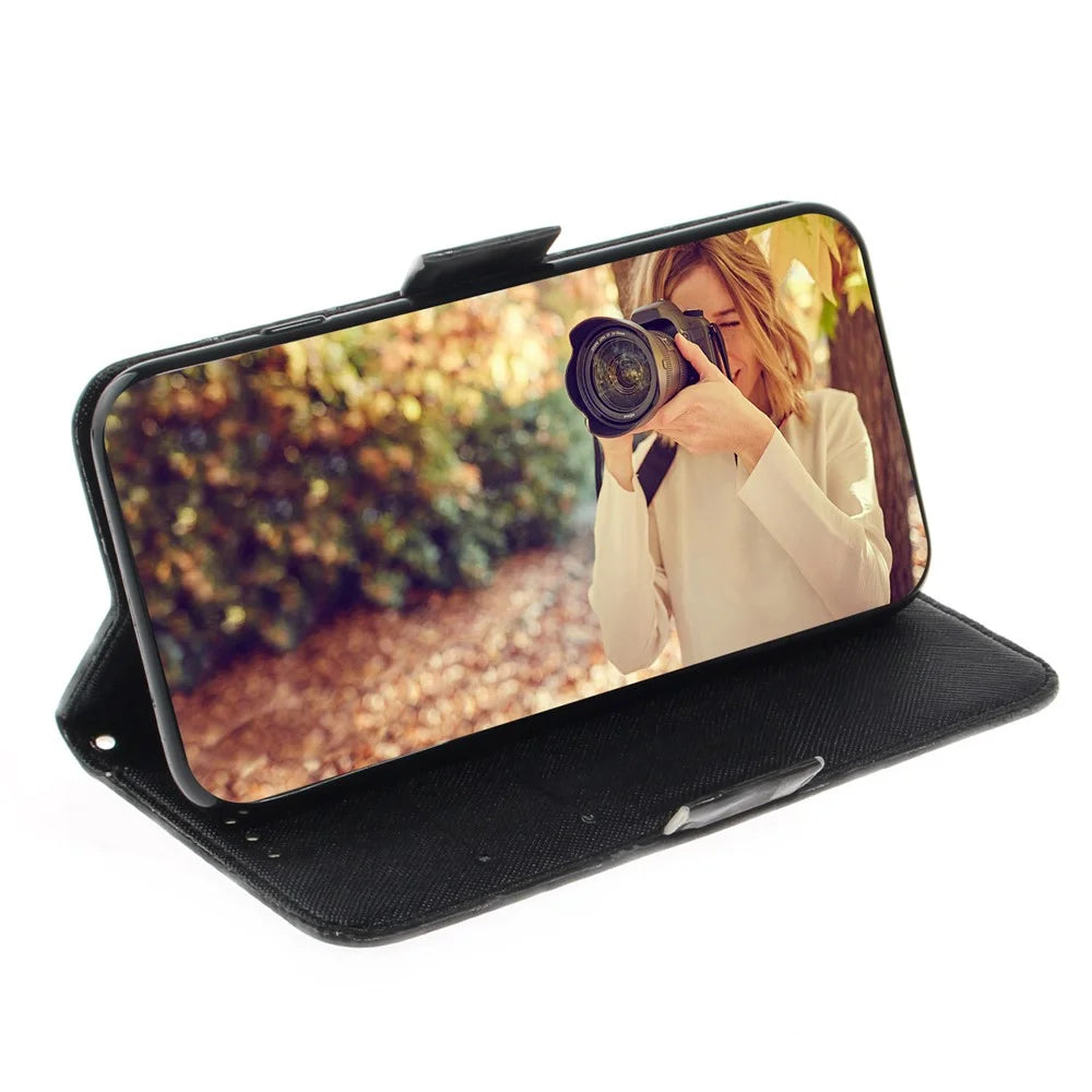 Pattern Printing Light Spot Decor Leather Wallet Phone Case Cover for Samsung Galaxy A31 - Mandala - 6