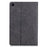 Geometric Pattern Stand Leather Smart Case for Samsung Galaxy Tab S6 Lite (2020) P610 P615 / (2022) / (2024) - Black - 3