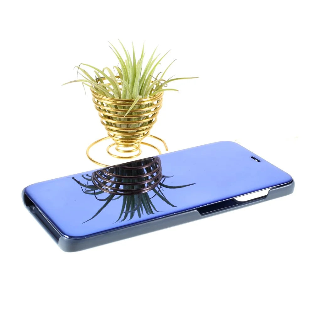 For Samsung Galaxy A31 Flip Leather Cover with Stand Full Body Protective Phone Case - Baby Blue - 3