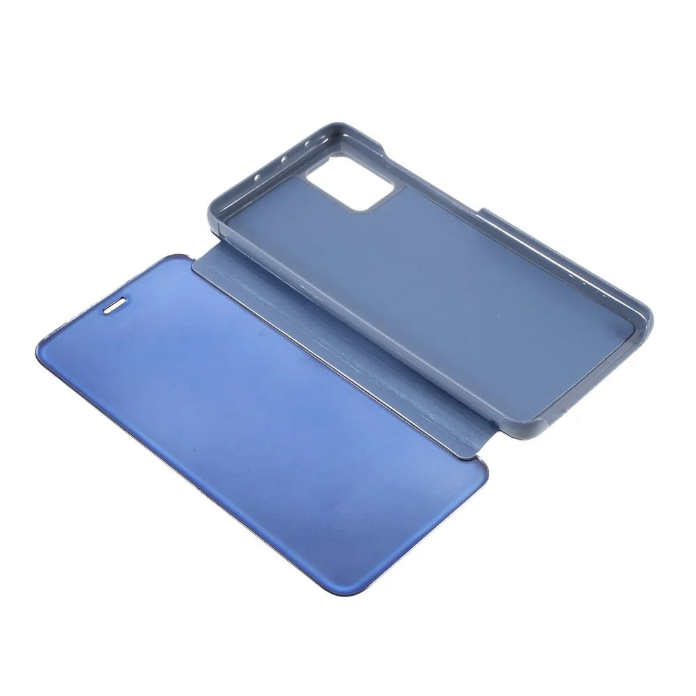 For Samsung Galaxy A31 Flip Leather Cover with Stand Full Body Protective Phone Case - Baby Blue - 6