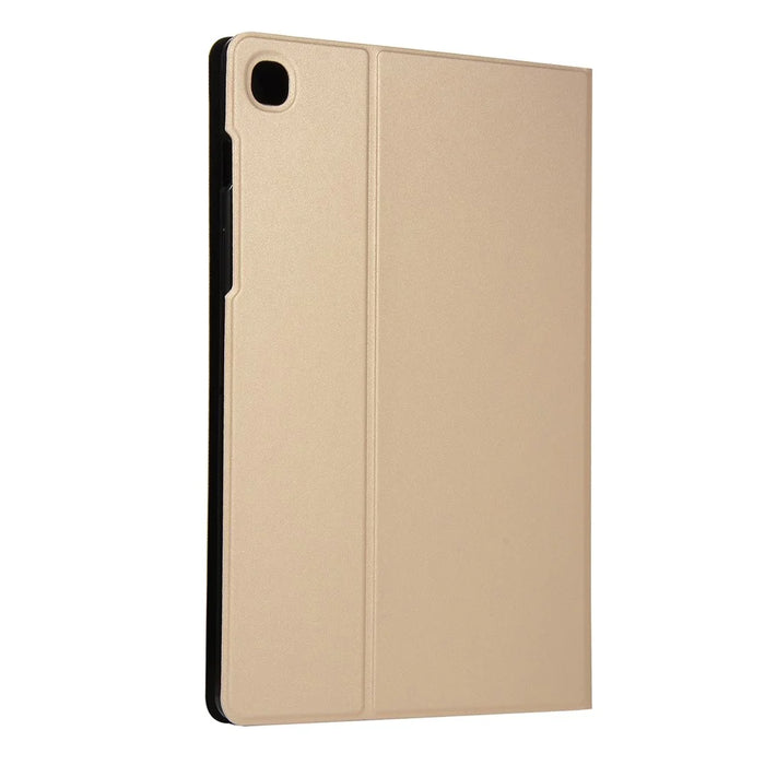 PU Leather Stand Tablet Protective Case for Samsung Galaxy Tab S6 Lite (2020) P610 P615 / (2022) / (2024) - Gold - 2