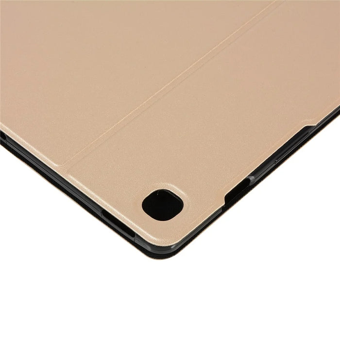 PU Leather Stand Tablet Protective Case for Samsung Galaxy Tab S6 Lite (2020) P610 P615 / (2022) / (2024) - Gold - 7