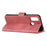 KHAZNEH Leather Wallet Stand Case for Samsung Galaxy A21s - Pink - 3