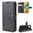Litchi Surface with Wallet Leather Stand Case for Samsung Galaxy A51 5G SM-A516 - Black - 2