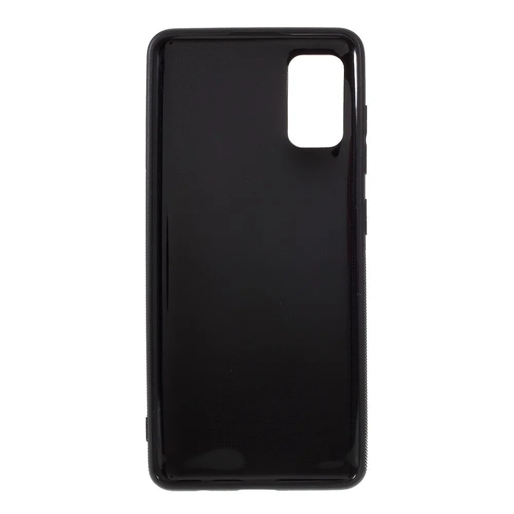 Carbon Fiber TPU Back Protector Cover for Samsung Galaxy A41 (Global Version) - 3