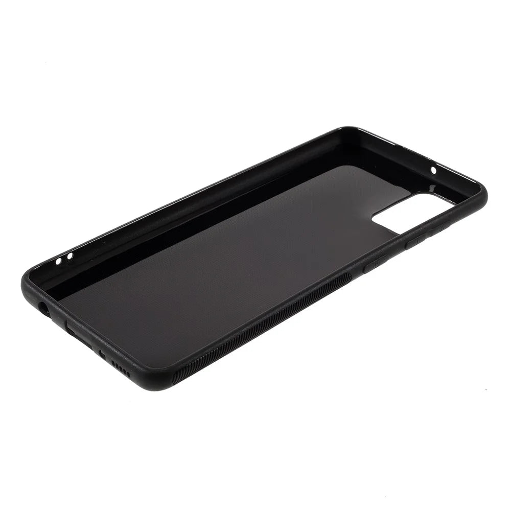 Carbon Fiber TPU Back Protector Cover for Samsung Galaxy A41 (Global Version) - 7