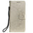 Imprint Flower Leather with Wallet Phone Casing for Samsung Galaxy A51 5G SM-A516 - Gold - 2